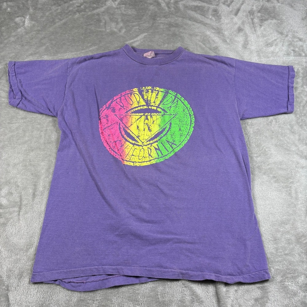 Vintage Beverly Hills Rodeo Drive Shirt Men XL Single Stitch‎ 80s Retro
